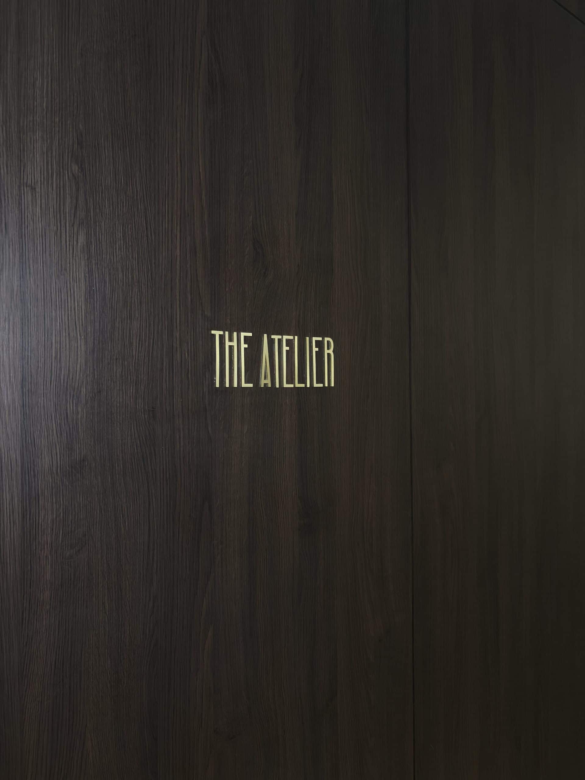Door to the atelier